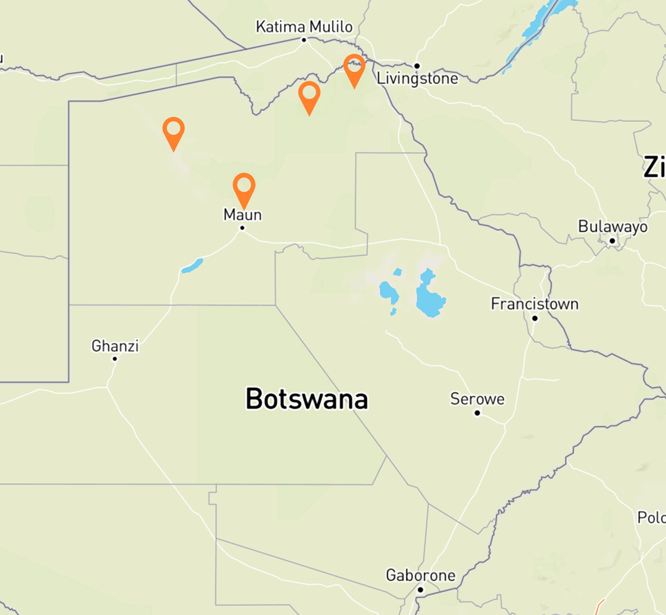 Botswana Mobile Camping Safari