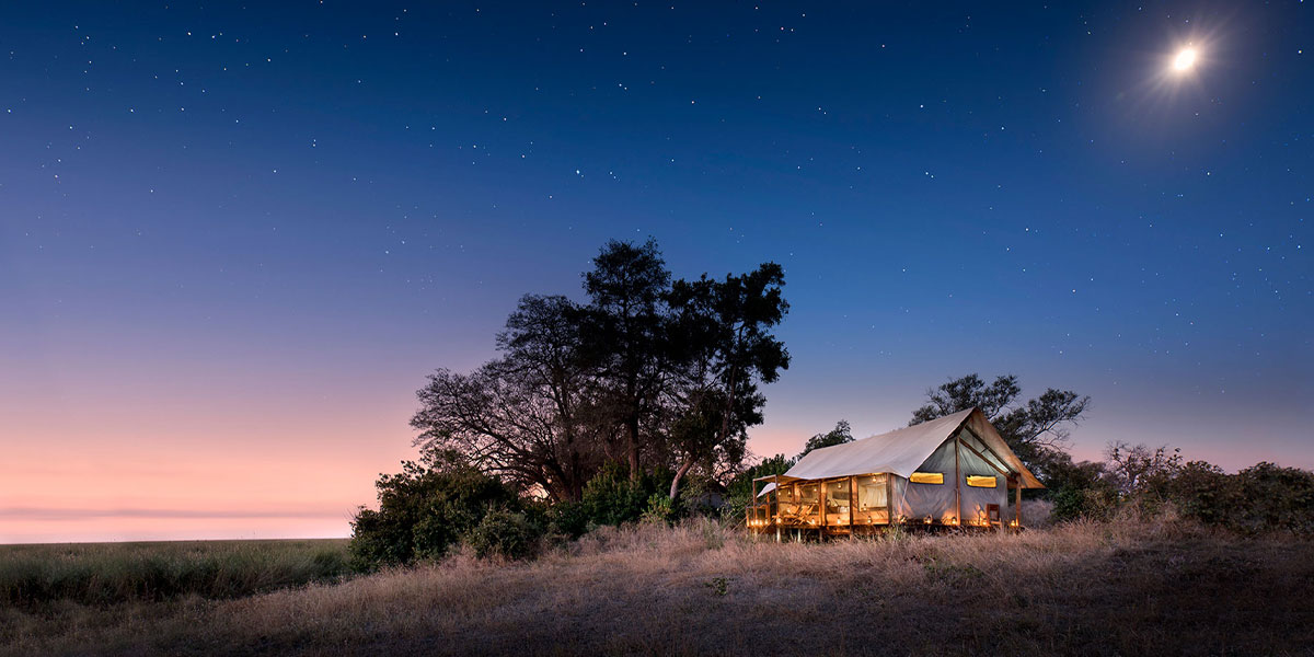Linyati Bush Camp - Linyati Channel , Botswana