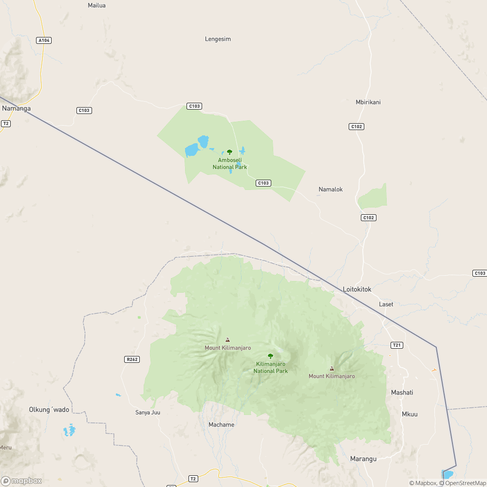 Amboseli Map