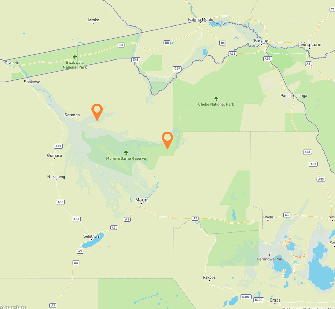 Okavango Delta and Khwai Private Reserve Luxury Safari