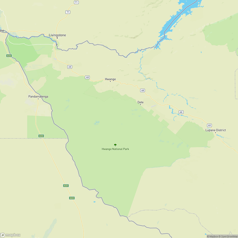Hwange Map