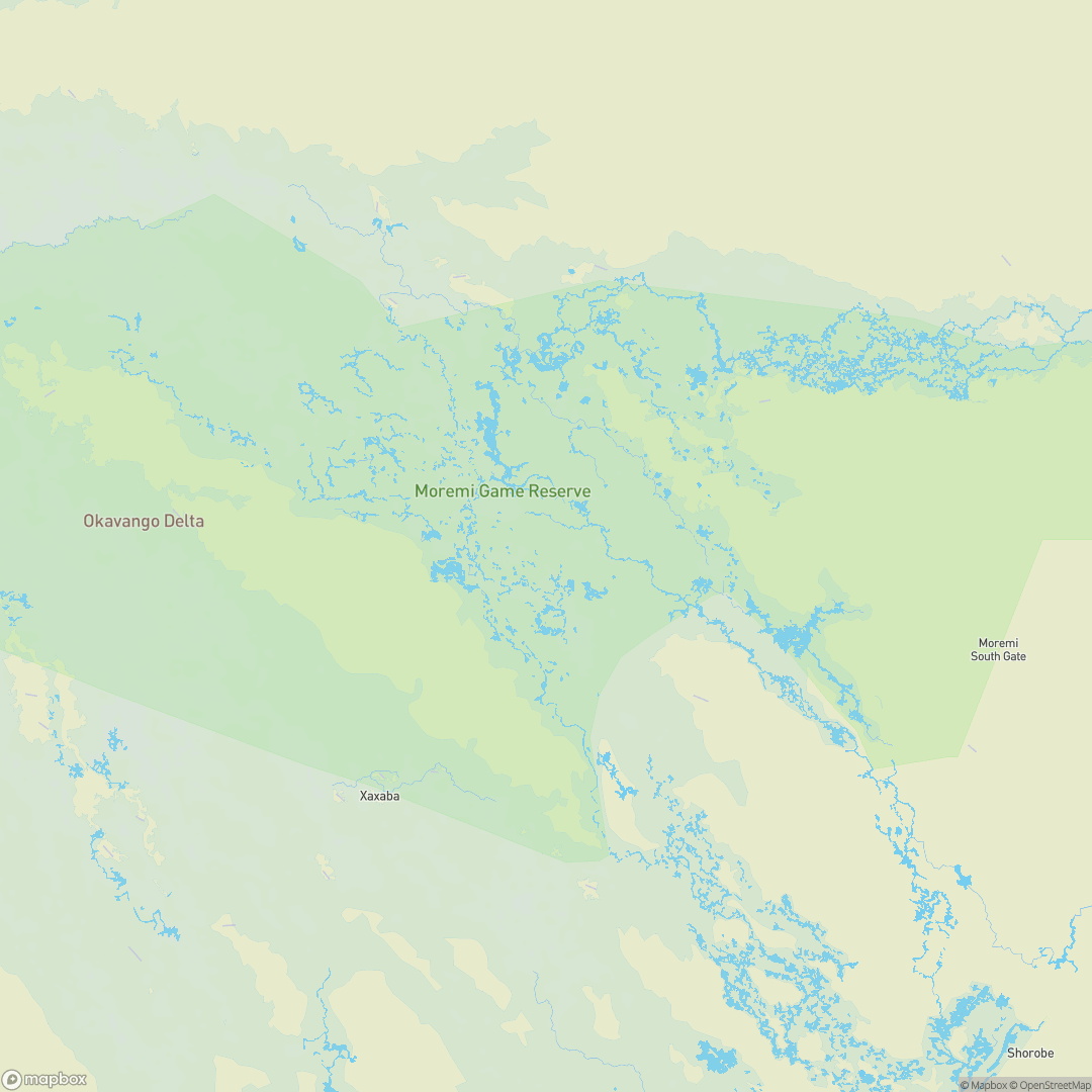 Moremi Map